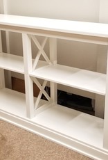 Whitewood Hampton 60" Sofa Table w/ Shelves - White