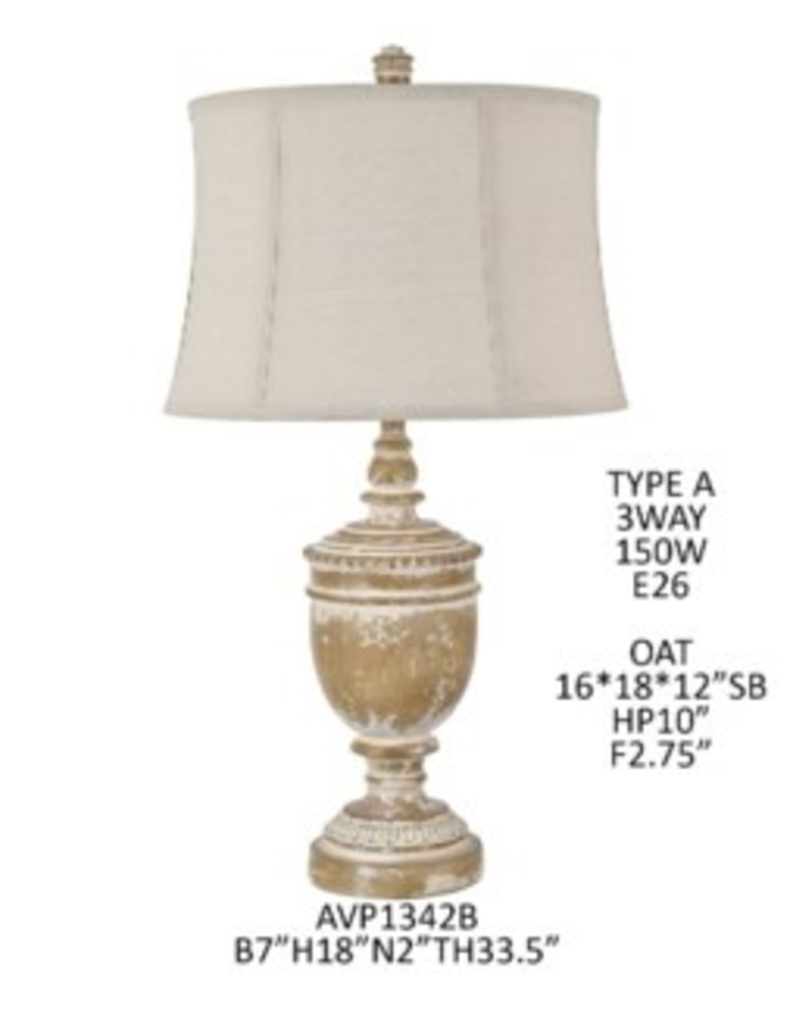 Crestview Drew Table Lamp