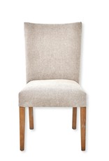 Nest Home Collections Sasha Dining Chair w/ Grey Washed Anew Gray Fabric