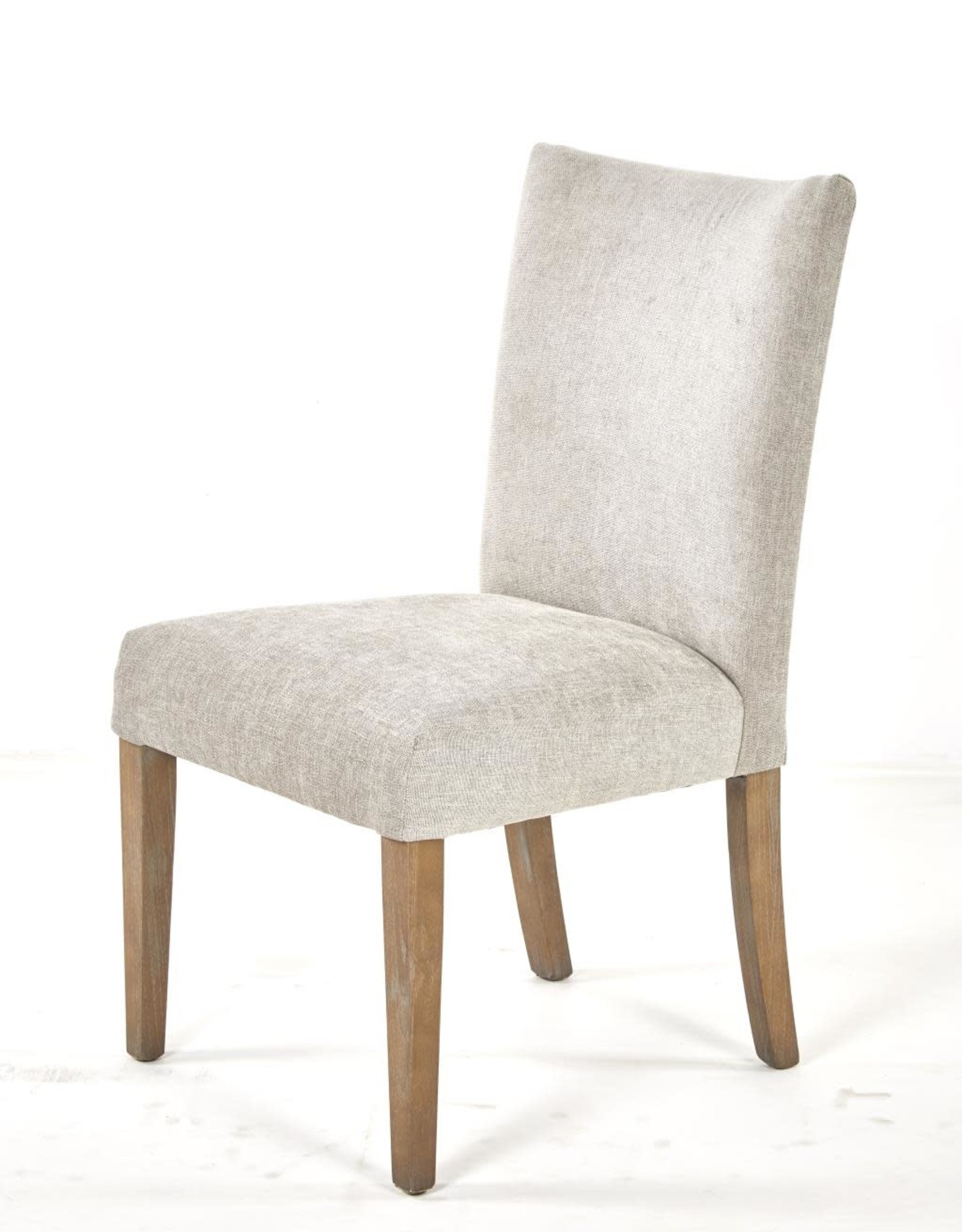 Nest Home Collections Sasha Dining Chair w/ Grey Washed Anew Gray Fabric