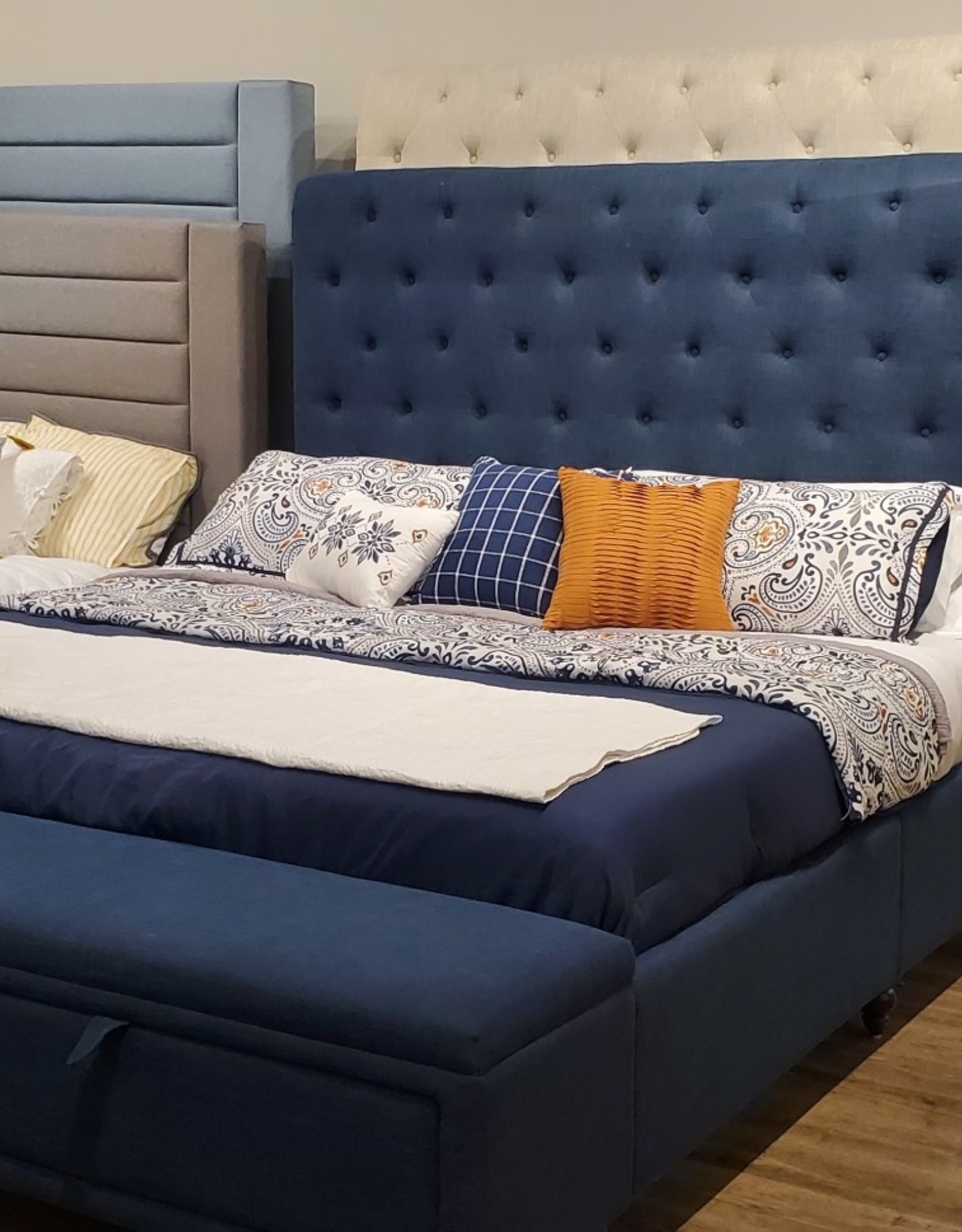 Lane Sheridan Upholstered Bed - King (Specify Color)