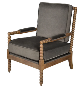 Forty West Designs Willow Spindle Chair (Brownstone)