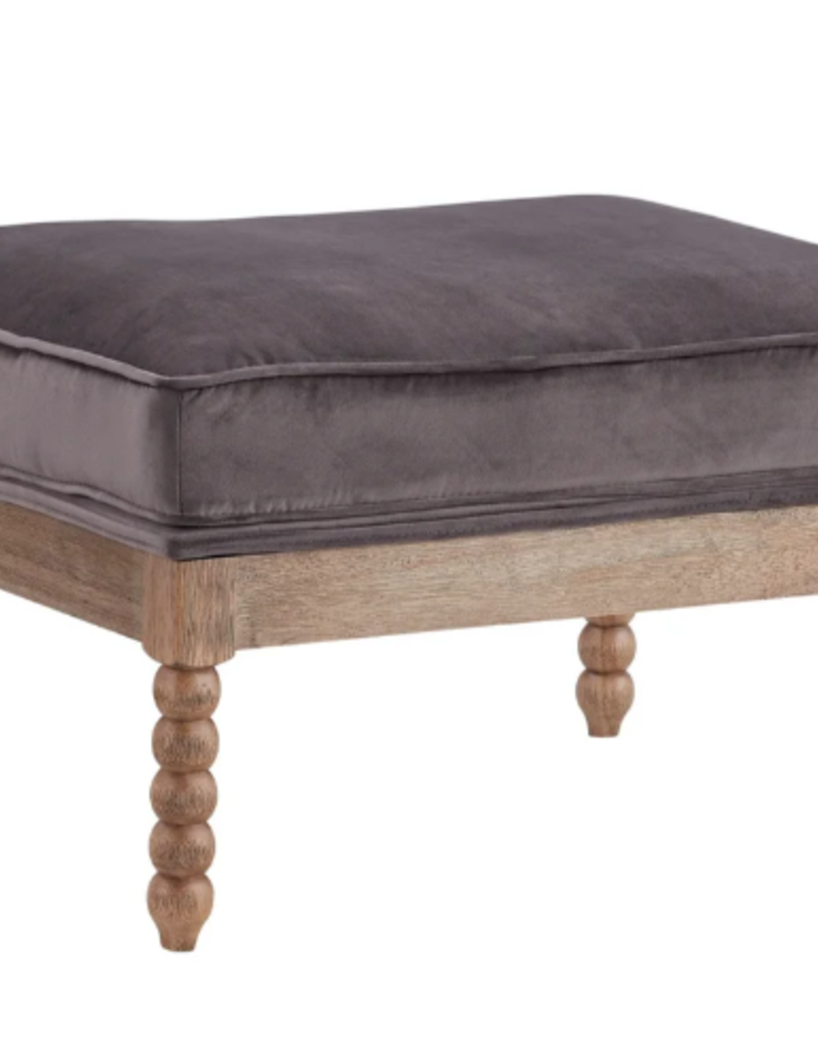 Forty West Designs Willow Spindle Ottoman (Brownstone)