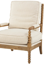 Forty West Designs Willow Spindle Chair (French Linen)