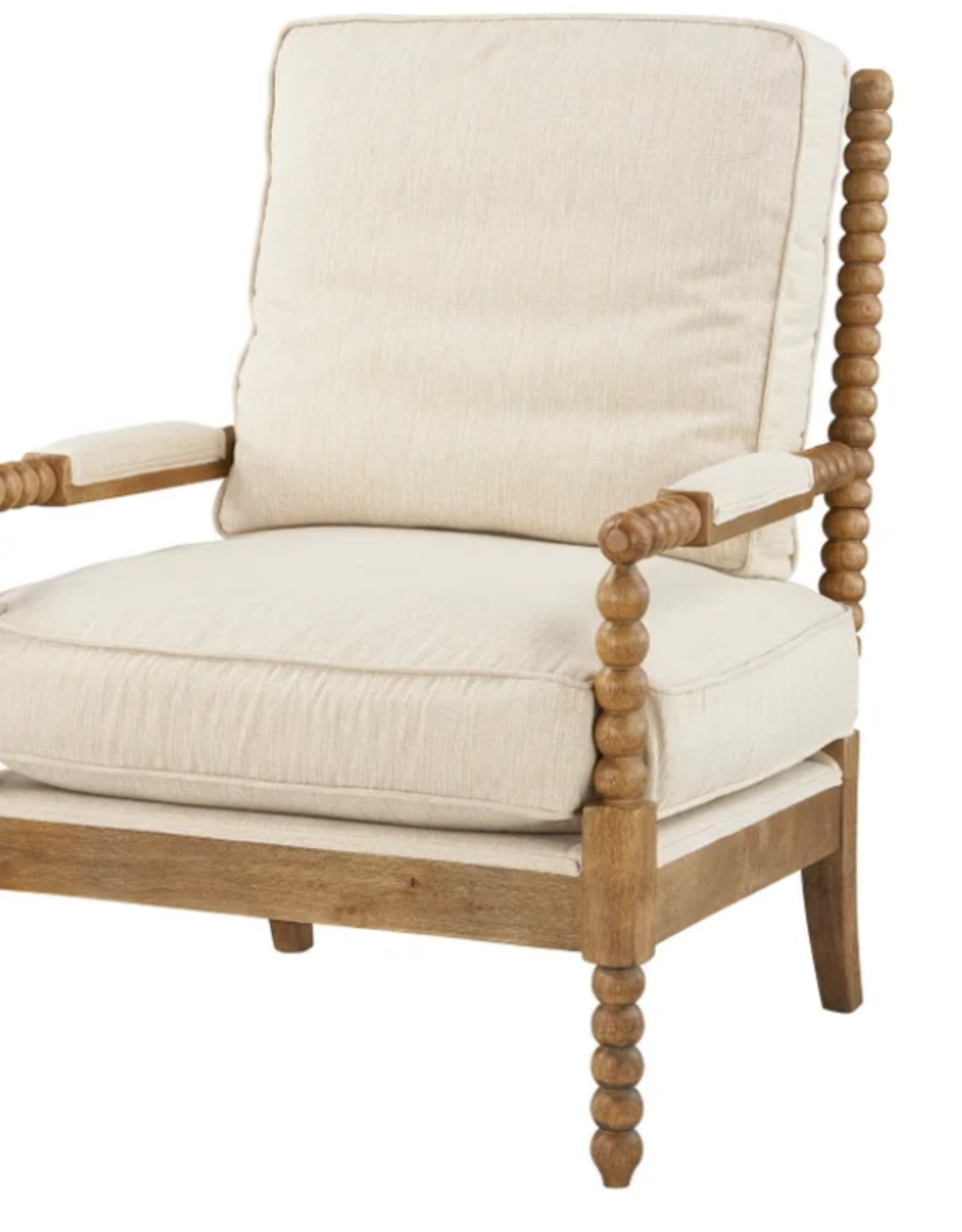 Forty West Designs Willow Spindle Chair (French Linen)