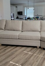 JP Home Izzy Cuddler Sectional - Love Seat with Double Cuddlers