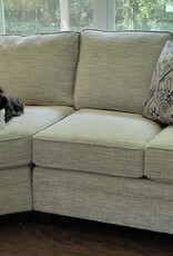 JP Home Izzy Track Arm Sofa w/ End Cuddler (115" L x 57" D x 39" T)