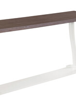 Whitewood La Casa Sofa Table (Sesame and Chalk)  64" x 18" x 32"