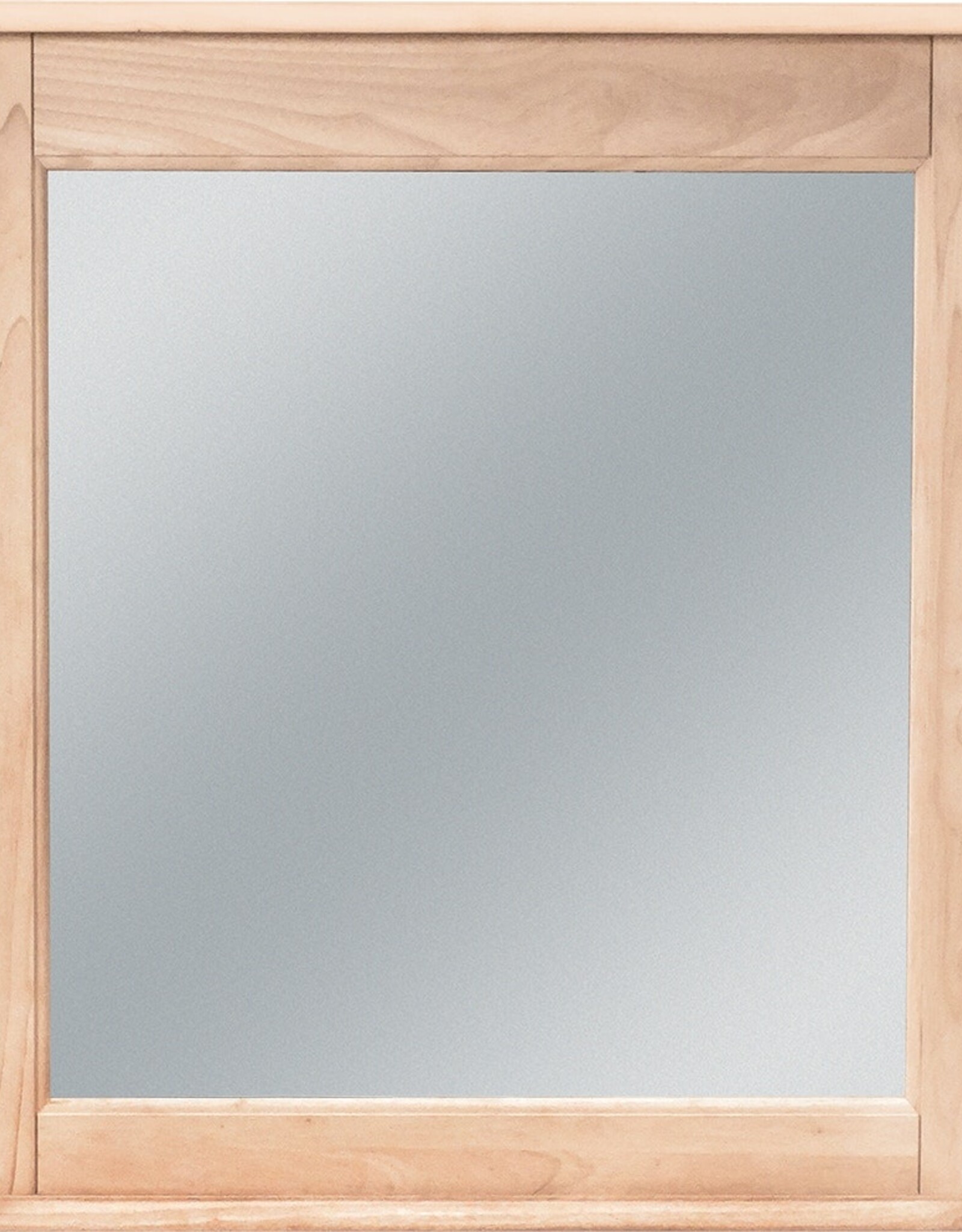 Whitewood Cottage Collection Mirror - Unfinished