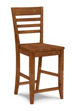 Whitewood Roma Barstool  (Specify of 4 Stock Colors)