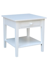 Whitewood Destinations Spencer End Table 24" L x 24" D x 20" T)