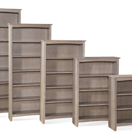 Whitewood Shaker Bookcase