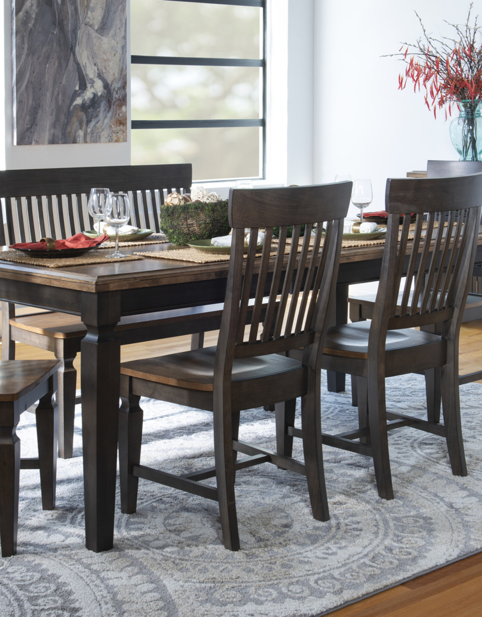 Whitewood Vista Dining Table