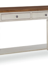 Whitewood Vista Sofa Table w/ Drawers  48''W X 16''H X 30''H