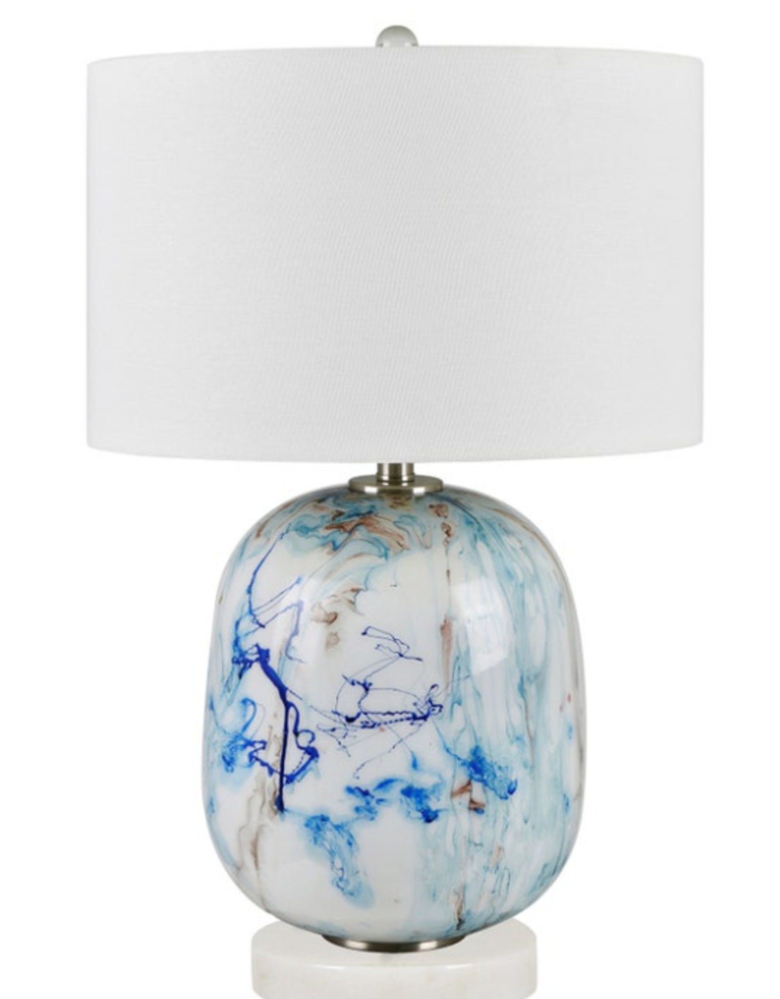 Crestview Channing Reverse Painted Table Lamp