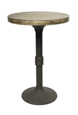 Nest Home Collections Sadie Round Table w/ Iron Base