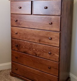 Fighting Creek Valley Pine 7-Drawer Chest - w/ Stock Finish