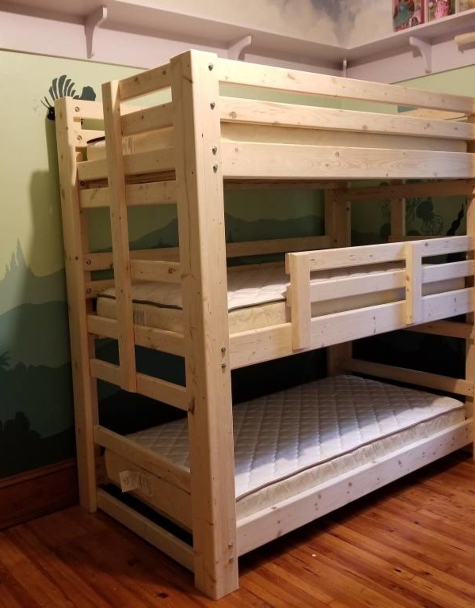 3 way bunk bed