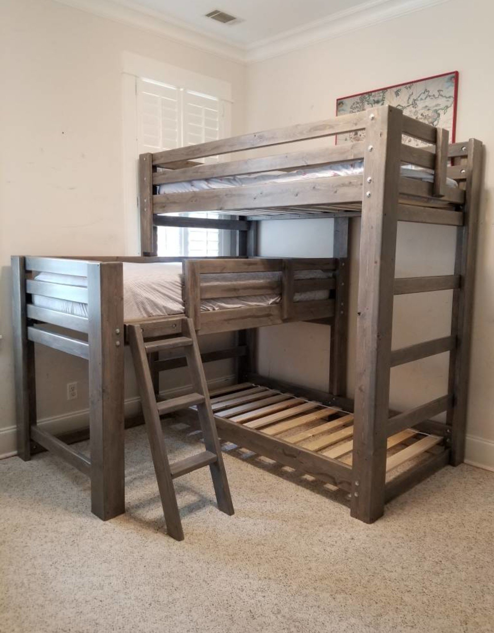 Bargain Bunks Triple Bunk T-Shape Style