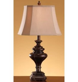 Crestview Ridgeway Oil-Bronze Table Lamp w/ Shade
