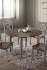 Lane A La Carte Farmhouse Round Dining Table w/ 4 Chairs