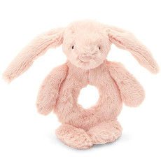 Jellycat Jellycat Bunny Ring Rattle Pink