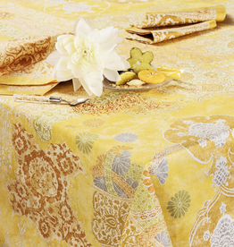 Beauville Beauville Tablecloth Rialto 67"x95" Yellow