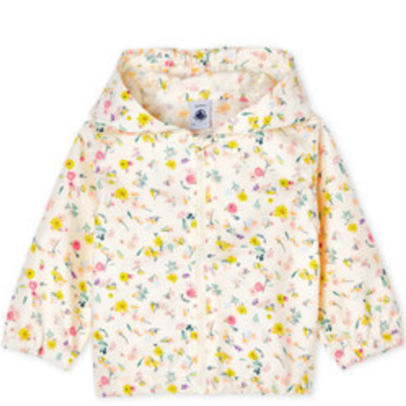 Petit Bateau Petit Bateau Fleiz Floral Windbreaker