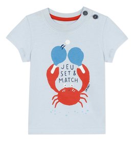Jean Bourget Jean Bourget Bleu Crab T-Shirt