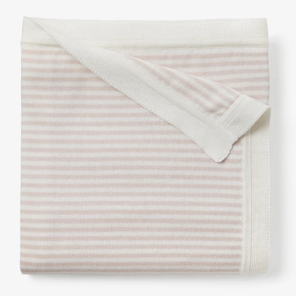 Elegant Baby Elegant Baby Blanket Mini Stripe Pink