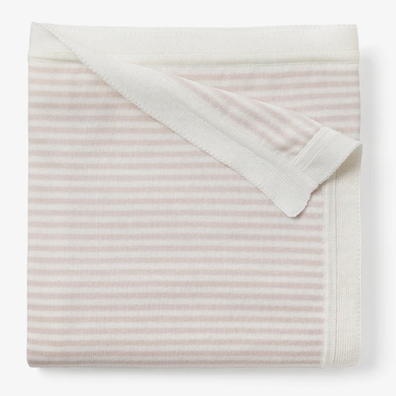 Elegant Baby Elegant Baby Blanket Mini Stripe Pink