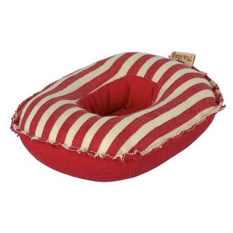 Maileg Maileg Rubber Boat Red Striped