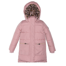 Deux par deux Deux Par Deux Pink Hooded Puffer Coat