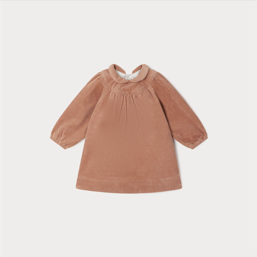 Bonpoint Bonpoint Faded Pink Corduroy Jeni Dress