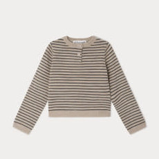 Bonpoint Bonpoint Boum Striped Pullover