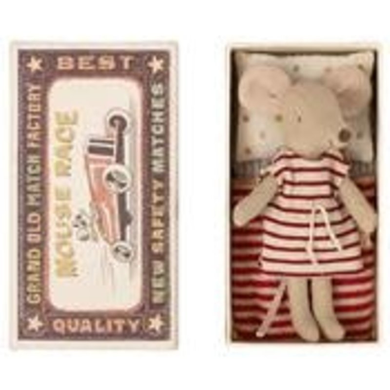 Maileg Maileg Big Sister Mouse in Matchbox