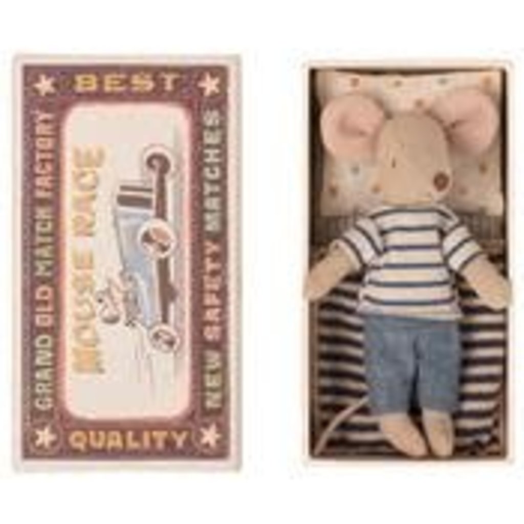 Maileg Maileg Big Brother Mouse in Matchbox