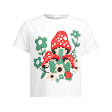 Stella McCartney Stella McCartney Mushroom Daisy Tshirt