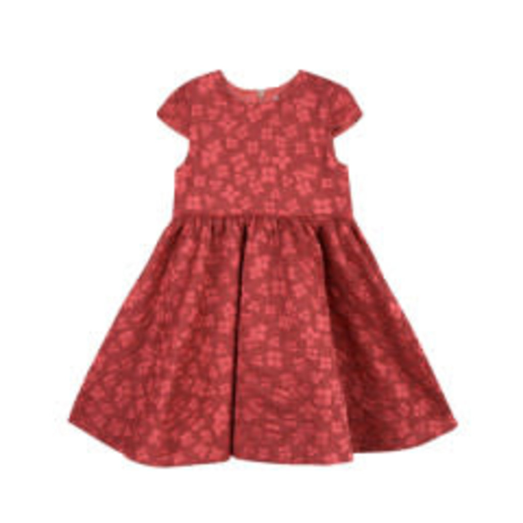 Tartine et Chocolat Tartine et Chocolat Red Flowers Dress