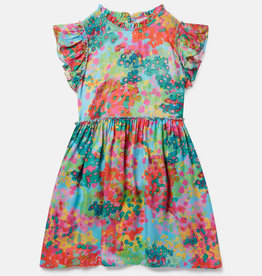 Stella McCartney Stella McCartney Painted Floral Cupro Dress