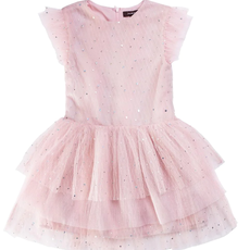 Imoga Imoga Pink Shimmer Sparkle Dress