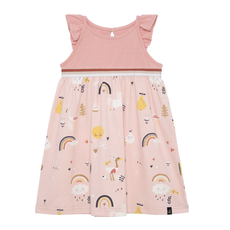 Deux par deux Deux Par Deux Pink Print Dress