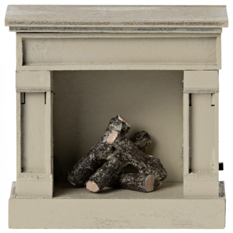 Maileg Maileg Miniature Fireplace white