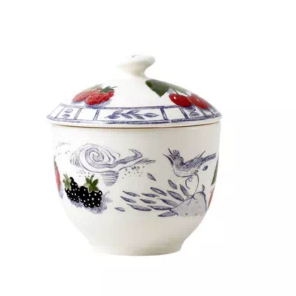 Gien Oiseau Bleu Fruits Gien Dinnerware Maison et Cadeaux