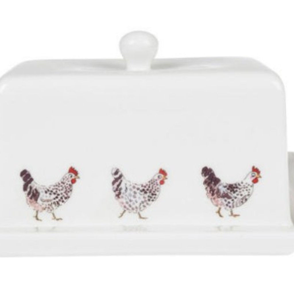 Sophie Allport Sophie Allport Chickens Butter Dish