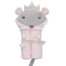 Elegant Baby Elegant Baby Bath Wrap Princess Mouse