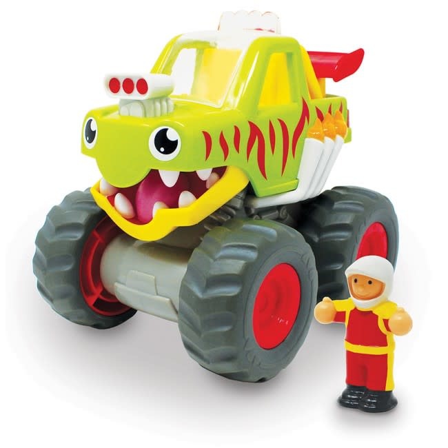 monster truck with teeth