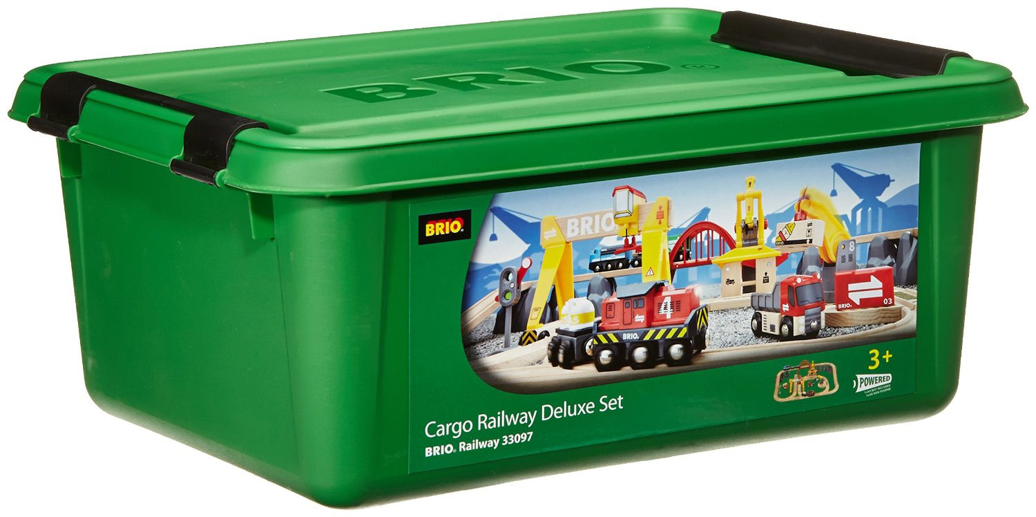 brio cargo train set
