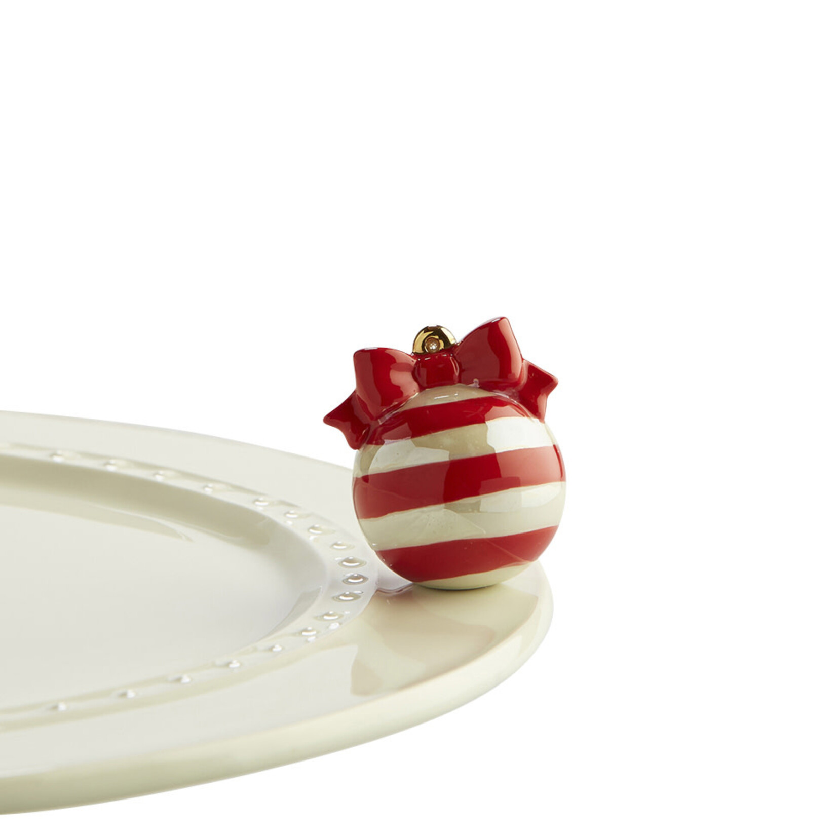 Nora Fleming DECK THE HALLS MINI / RED