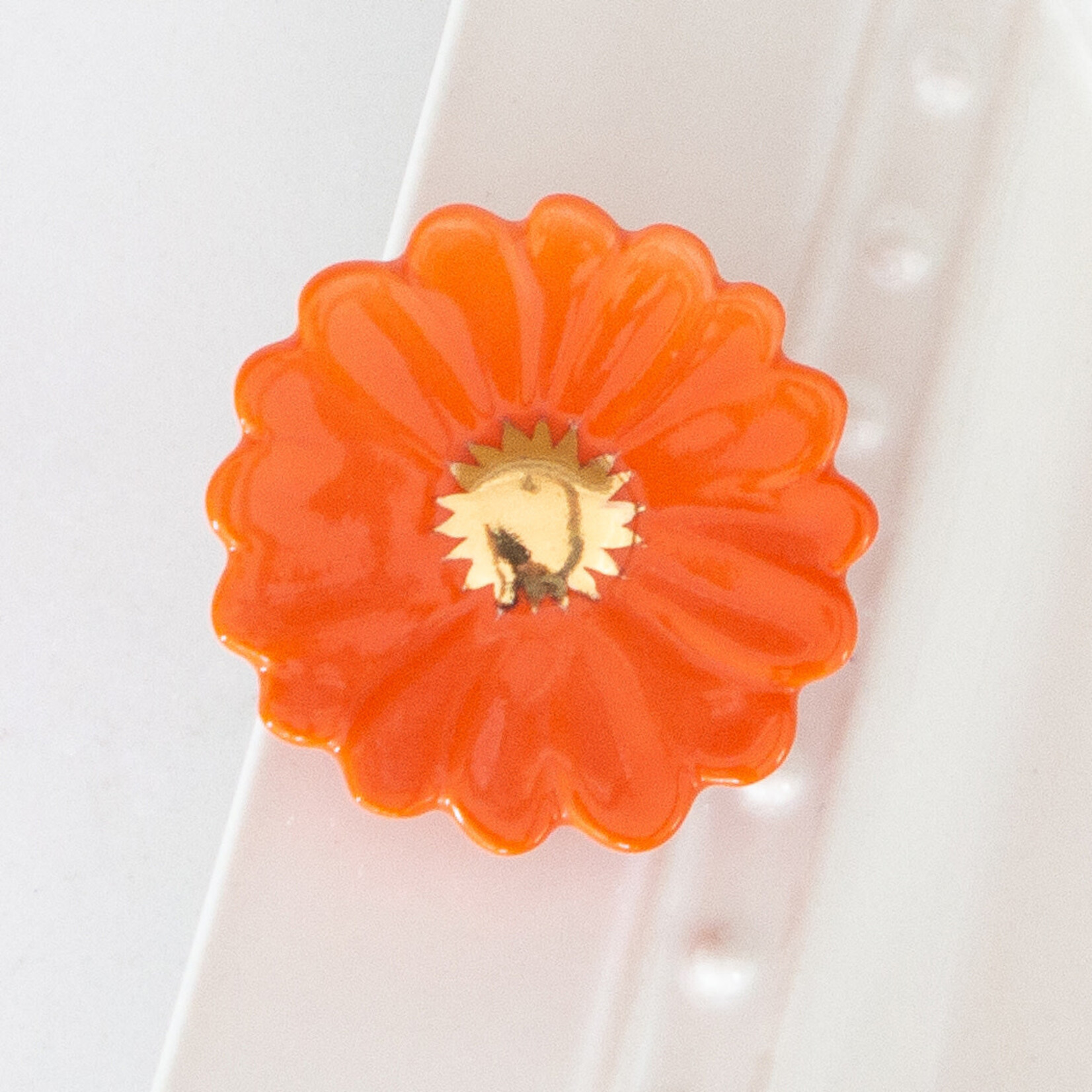 NORA FLEMING ORANGE FLOWER MINI